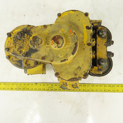 Cleveland Tramrail 19553 230/460V 42 FPM Electric Bridge Crane Drive Unit