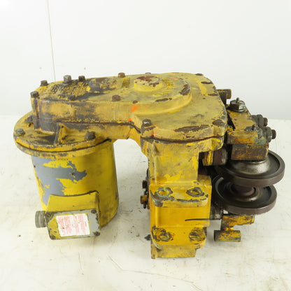 Cleveland Tramrail 19553 230/460V 42 FPM Electric Bridge Crane Drive Unit