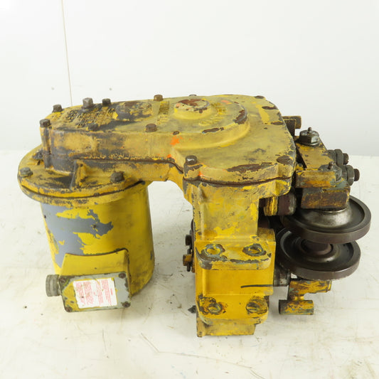 Cleveland Tramrail 19553 230/460V 42 FPM Electric Bridge Crane Drive Unit