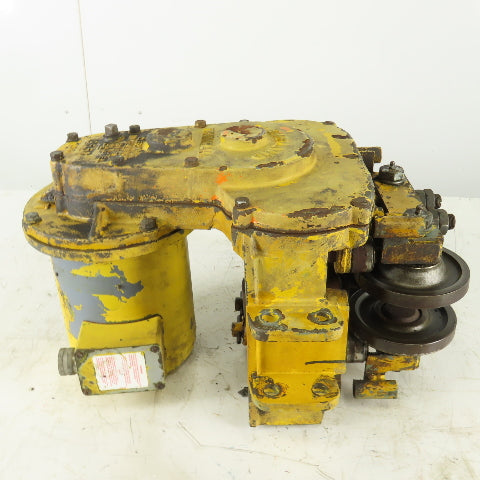 Cleveland Tramrail 19553 230/460V 42 FPM Electric Bridge Crane Drive Unit