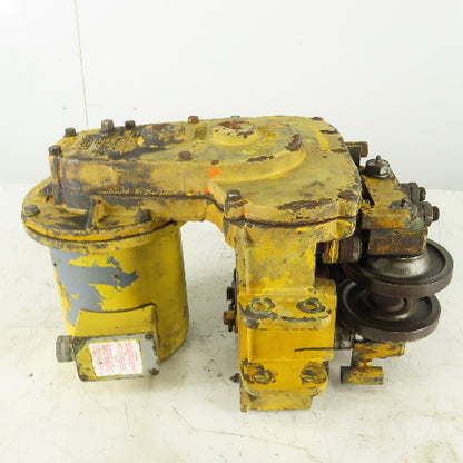 Cleveland Tramrail 19553 230/460V 42 FPM Electric Bridge Crane Drive Unit