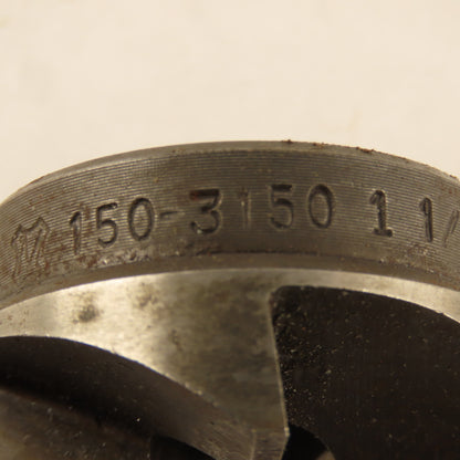 Metcut 150-3150 1-1/2" Spotfacer Cutter 4 Flute HSS 1/2" Pilot