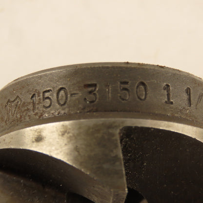 Metcut 150-3150 1-1/2" Spotfacer Cutter 4 Flute HSS 1/2" Pilot
