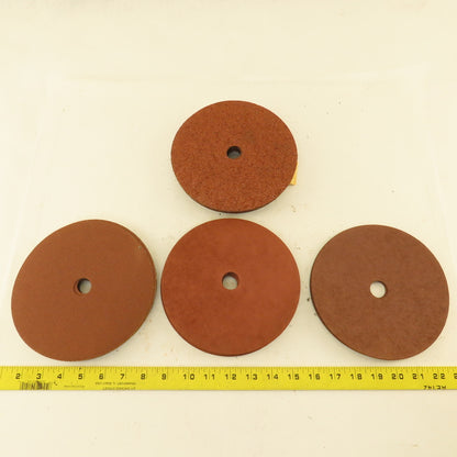 3M 7"x 7/8"  Type C Abrasive Sanding Disc 24, 60, 100 Grade Mixed Lot Of 28