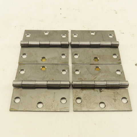 National N140-467 3" Steel Utility Butt Hinge Lot Of 4