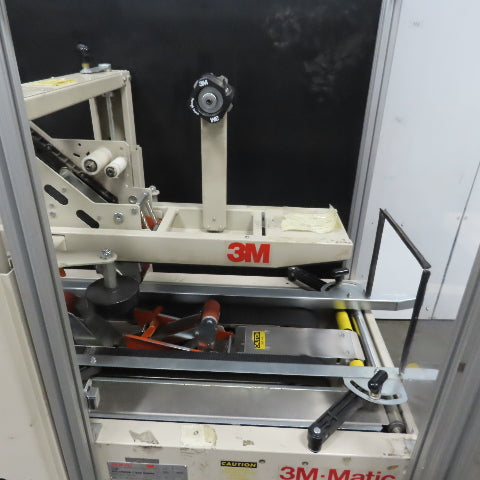 3M Matic 22A 28600 Adjustable Case Sealer Top & Bottom Tape 115V 1Ph W/Guard