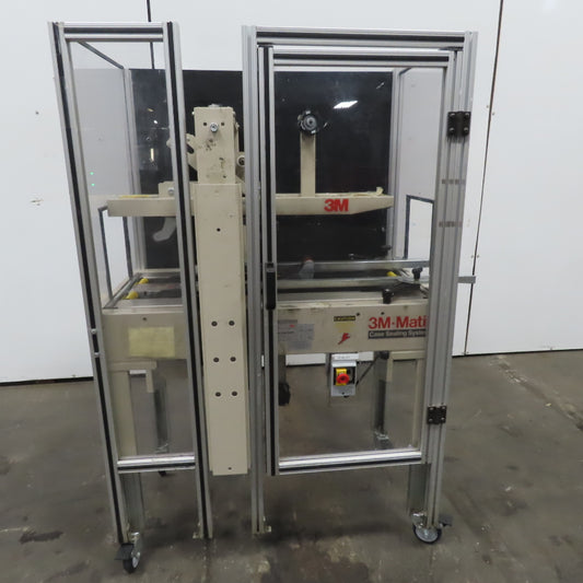3M Matic 22A 28600 Adjustable Case Sealer Top & Bottom Tape 115V 1Ph W/Guard