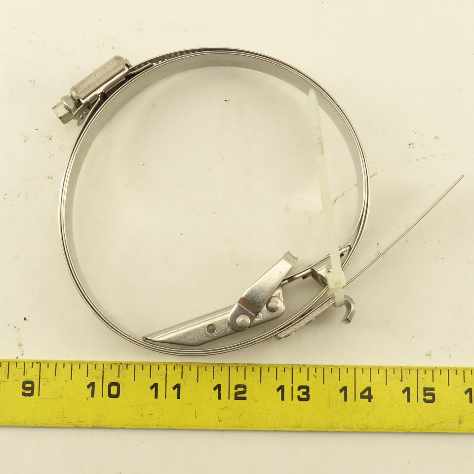Protex 27-HT330-375SS 330-375mm Diam. Rigid Claw Stainless Steel Quick Clamp