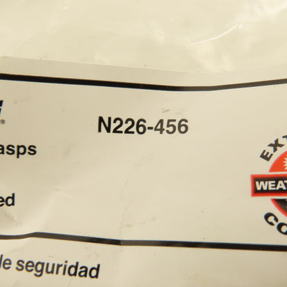 National N226-456 3-1/4" Safety Padlock Hasp W/ Weatherguard Coating Lot Of 10