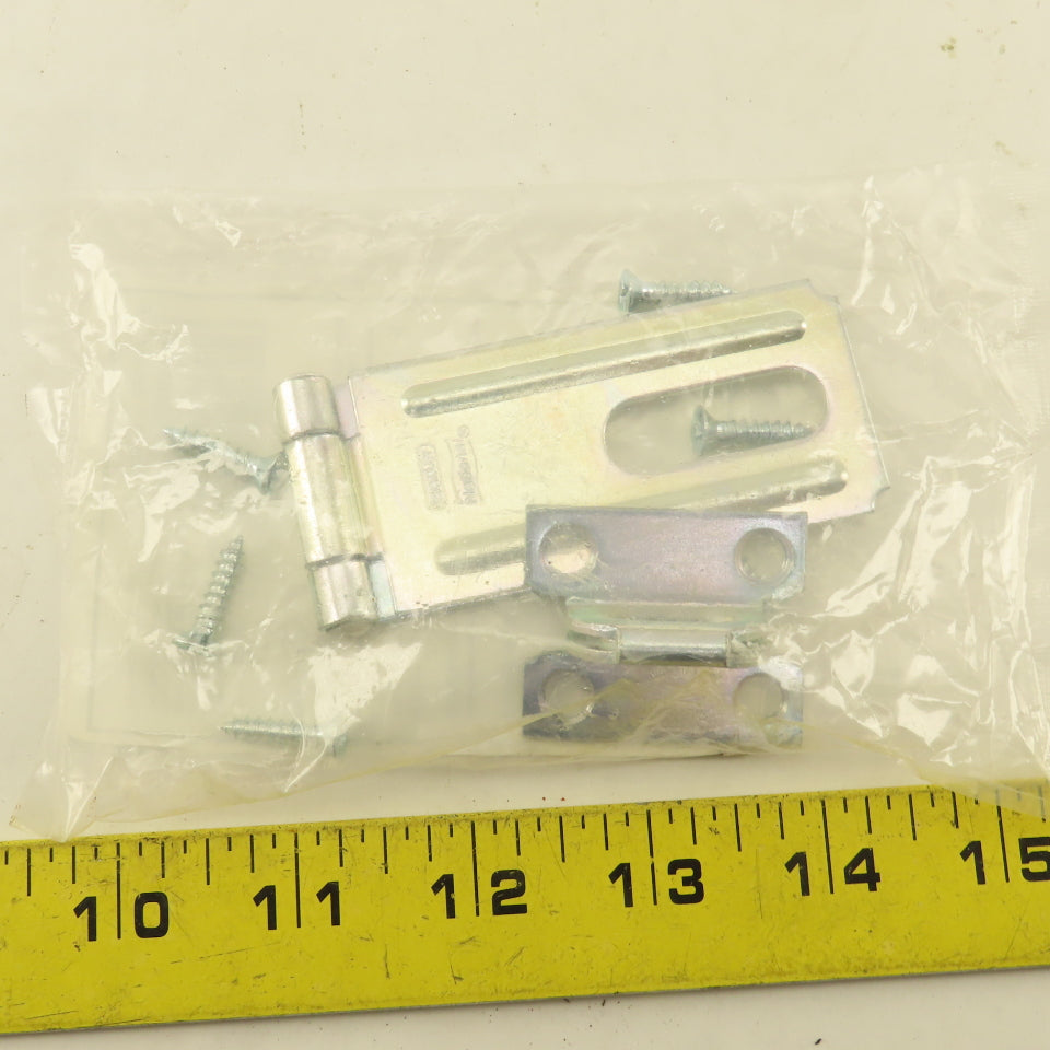 National N226-456 3-1/4" Safety Padlock Hasp W/ Weatherguard Coating Lot Of 10