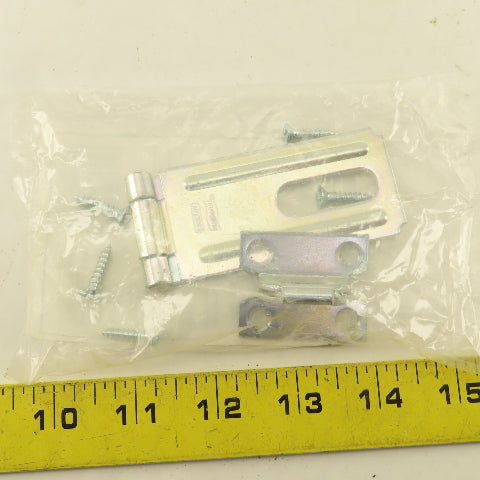 National N226-456 3-1/4" Safety Padlock Hasp W/ Weatherguard Coating Lot Of 10