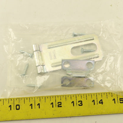 National N226-456 3-1/4" Safety Padlock Hasp W/ Weatherguard Coating Lot Of 10