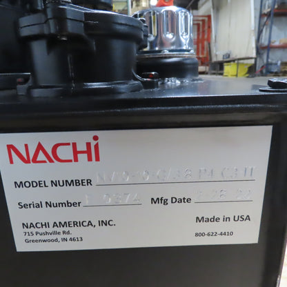 Nachi NV10 10-G/3.8-P4-CS-IT Hydraulic Power Unit 10hp 230/460V 50/60Hz 3Ph