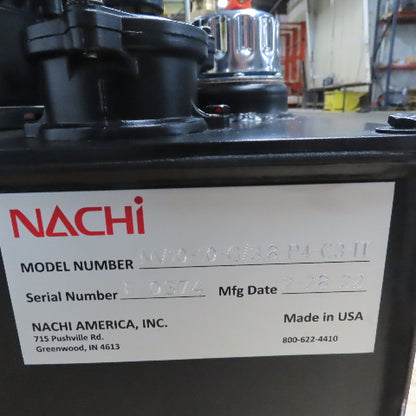 Nachi NV10 10-G/3.8-P4-CS-IT Hydraulic Power Unit 10hp 230/460V 50/60Hz 3Ph