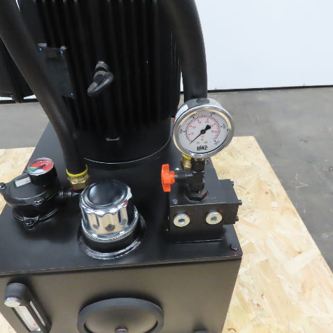 Nachi NV10 10-G/3.8-P4-CS-IT Hydraulic Power Unit 10hp 230/460V 50/60Hz 3Ph