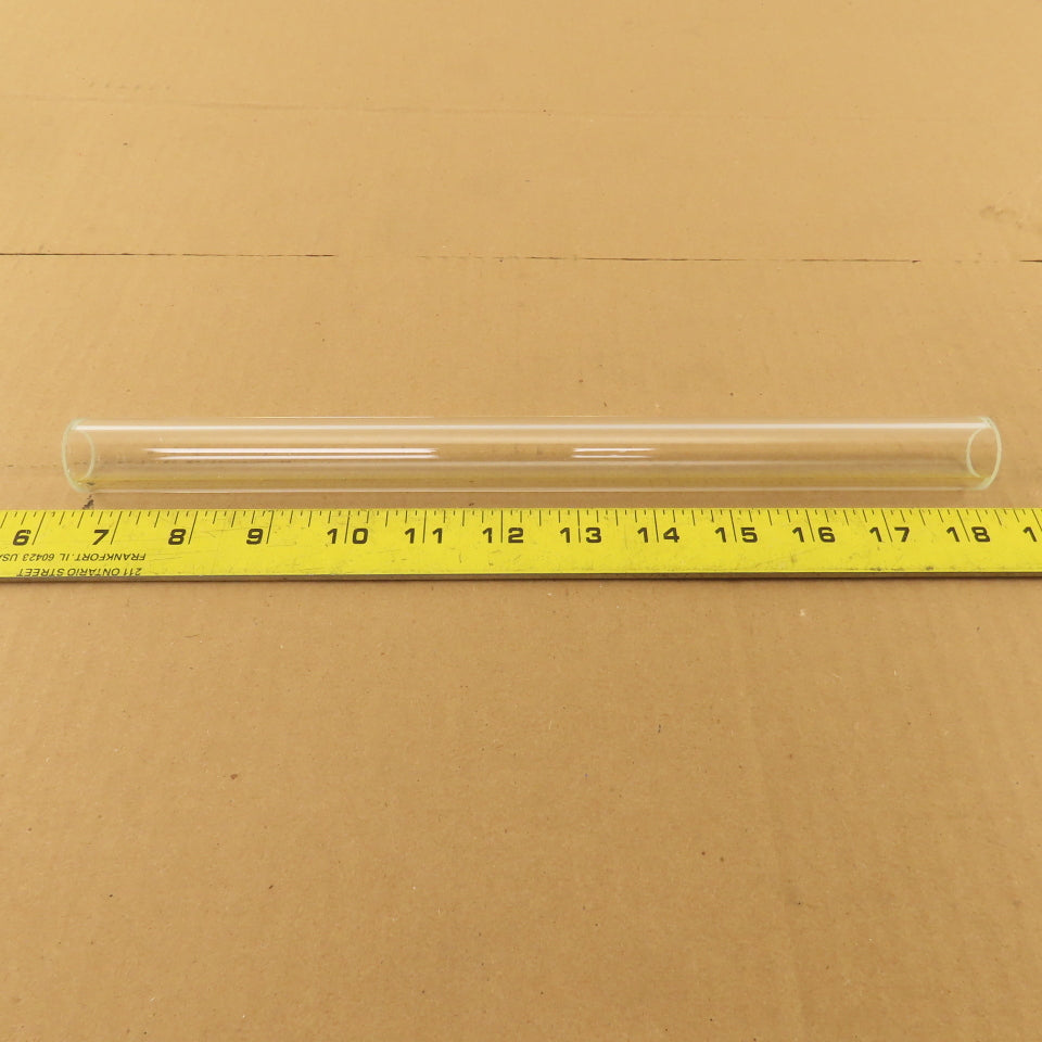 1" OD x 12" Tubular Sight Glass Vile Liquid Level 11/16" ID