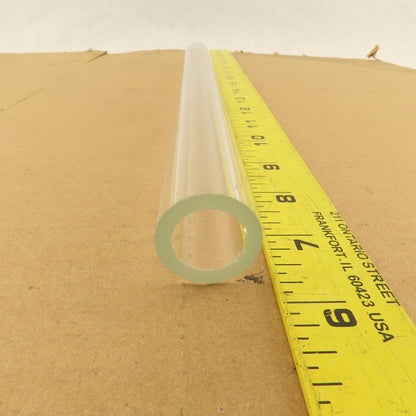 1" OD x 12" Tubular Sight Glass Vile Liquid Level 11/16" ID