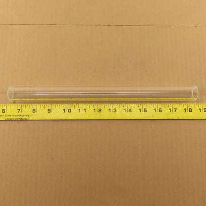 1" OD x 12" Tubular Sight Glass Vile Liquid Level 11/16" ID