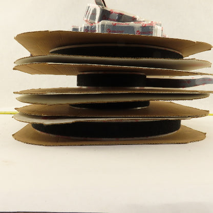Velcro 3/4" Wide Black Self Adhesive Loop & Fastener Strip Lot/ 4 Partial Spools