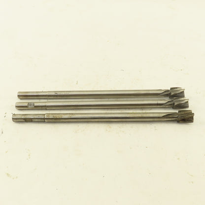 Gammons 02091 0.625" HSS Spiral 4 Flute Reamer 3/4" LOC 8-3/4" OAL Lot of 3
