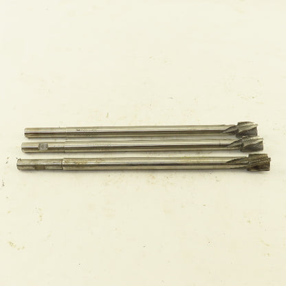 Gammons 02091 0.625" HSS Spiral 4 Flute Reamer 3/4" LOC 8-3/4" OAL Lot of 3