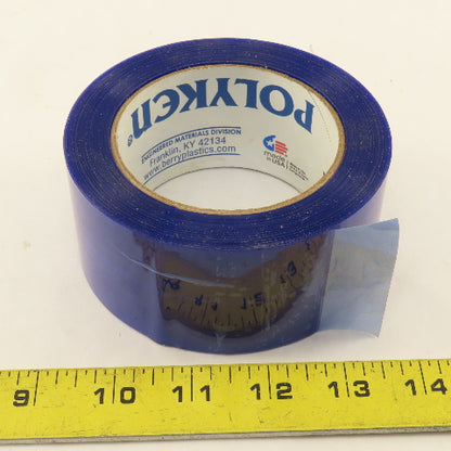 Polykem 781 Single-Sided Polyester Splicing Tape Blue 2"x72yd Silicone Lot of 24