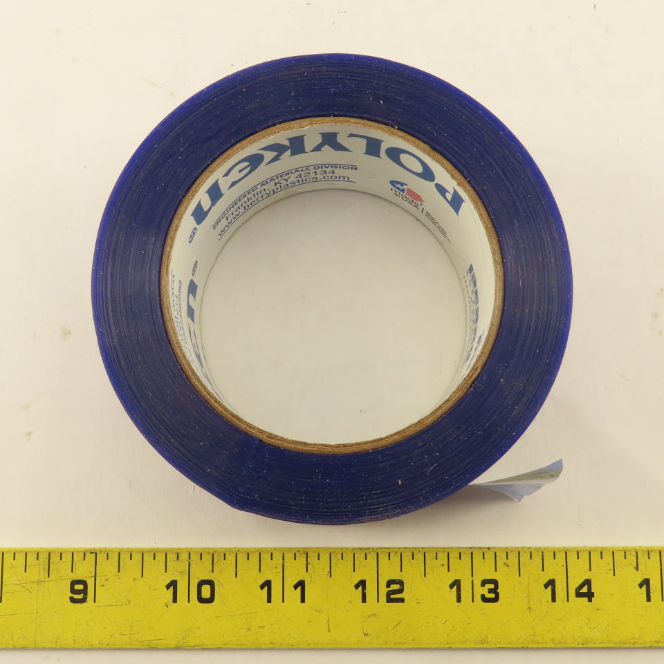 Polykem 781 Single-Sided Polyester Splicing Tape Blue 2"x72yd Silicone Lot of 24