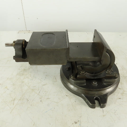 5-1/4" Tilting 3 Axis Swivel Machine Milling  Vise 4-1/2" Open 90° 40°