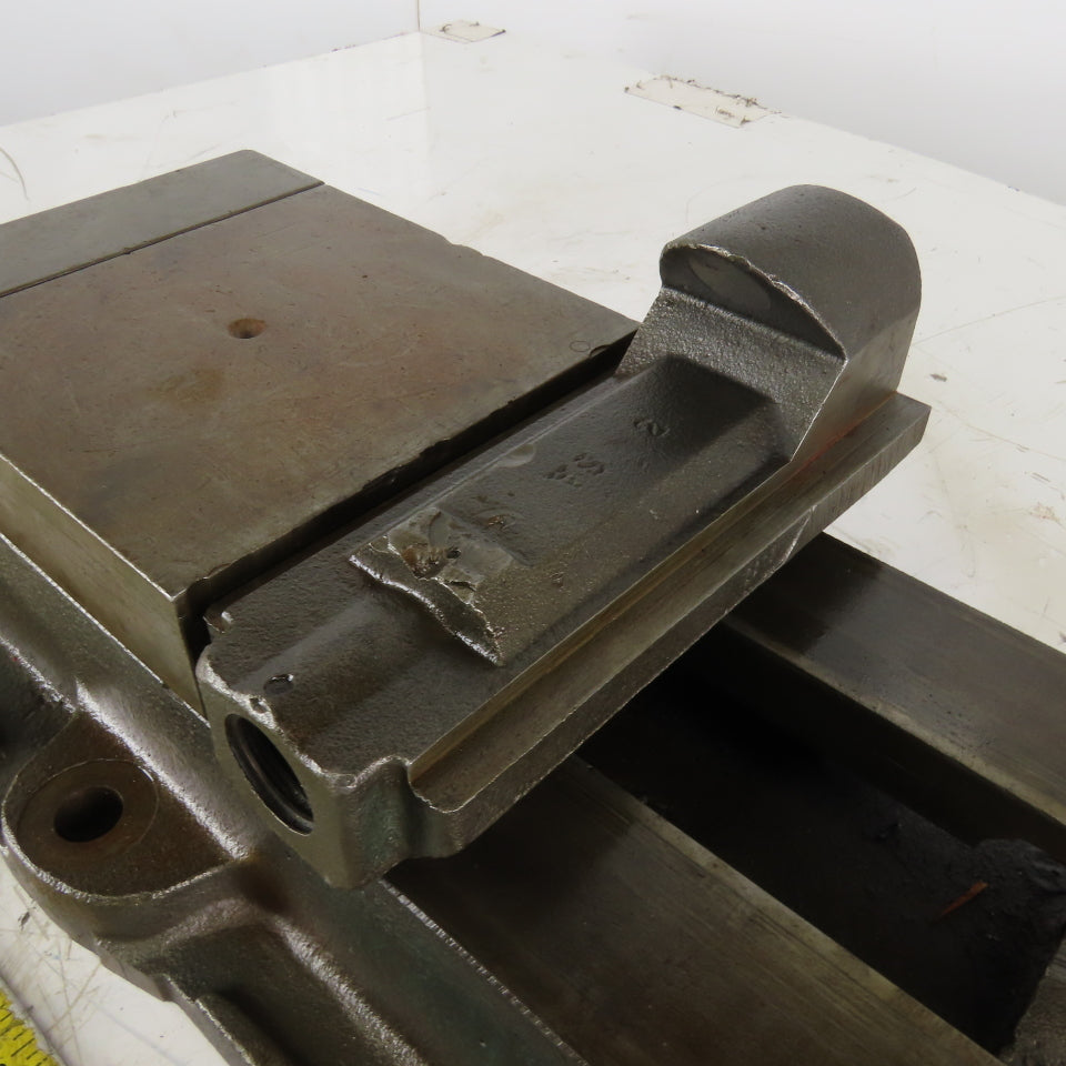 6" Machinist Bench Vise 7" Open Parts Or Repair No Screw