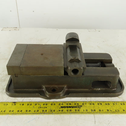 6" Machinist Bench Vise 7" Open Parts Or Repair No Screw