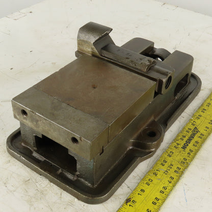 6" Machinist Bench Vise 7" Open Parts Or Repair No Screw