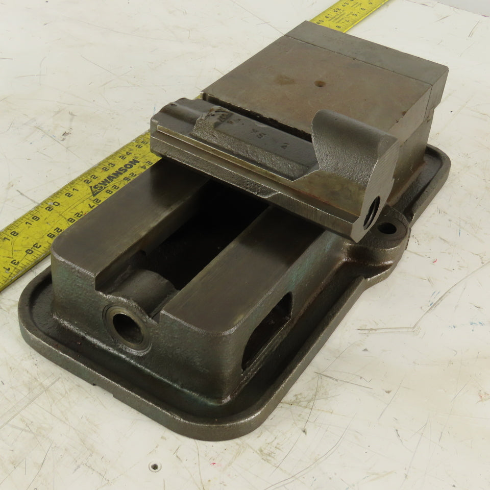 6" Machinist Bench Vise 7" Open Parts Or Repair No Screw