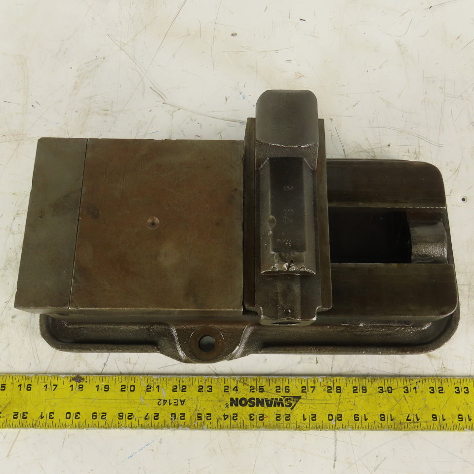 6" Machinist Bench Vise 7" Open Parts Or Repair No Screw