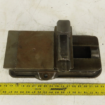 6" Machinist Bench Vise 7" Open Parts Or Repair No Screw