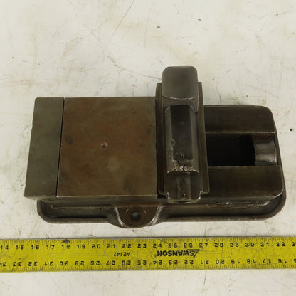 6" Machinist Bench Vise 7" Open Parts Or Repair No Screw