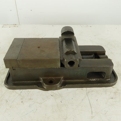 6" Machinist Bench Vise 7" Open Parts Or Repair No Screw