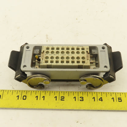 ILME Flange Mount Bulkhead Cable Connector 16P CSEF 16-1 500V