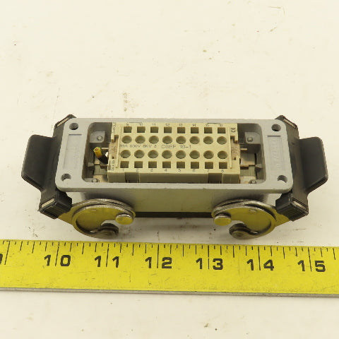 ILME Flange Mount Bulkhead Cable Connector 16P CSEF 16-1 500V