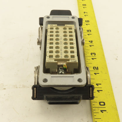 ILME Flange Mount Bulkhead Cable Connector 16P CSEF 16-1 500V