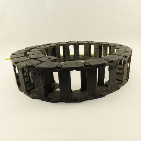 Igus 25.3.125 55" Long Cable Carrier Energy Chain W/Ends 2-1/4" x 1" ID