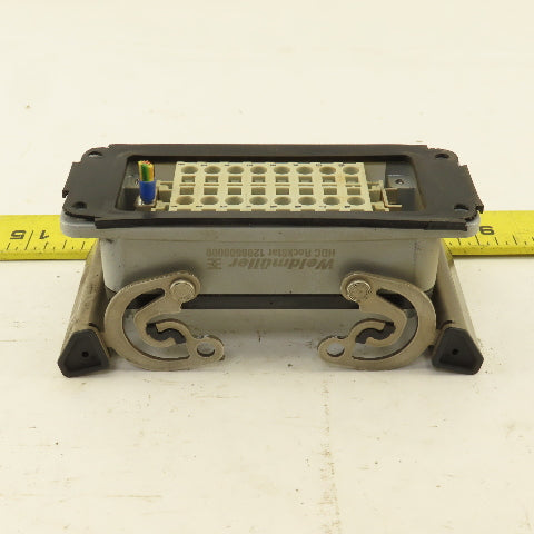 Weidmuller Flange Mount Bulkhead Cable Connector 600V 16P Female