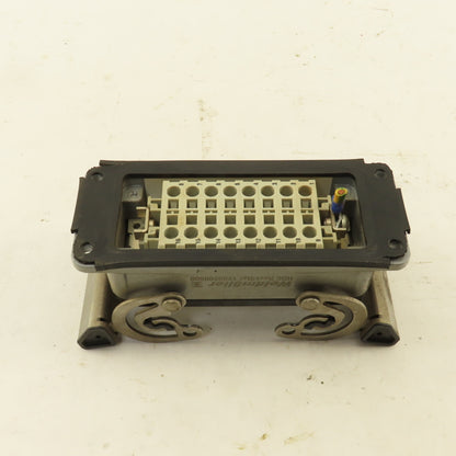 Weidmuller Flange Mount Bulkhead Cable Connector 600V 16P Female