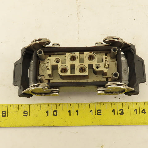 ILME Flange Mount Bulkhead Cable Connector 600V 4P Female