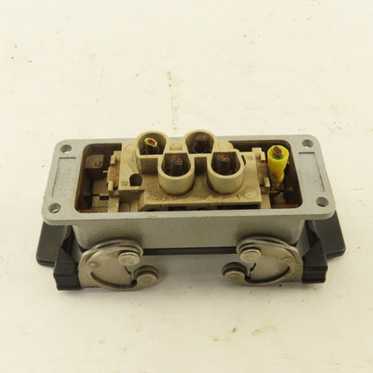 ILME Flange Mount Bulkhead Cable Connector 600V 4P Female