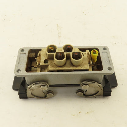 ILME Flange Mount Bulkhead Cable Connector 600V 4P Female