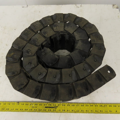 Igus 35.2.100 92" Long Cable Carrier Energy Chain W/Ends 4-1/2" x 1-3/4" ID