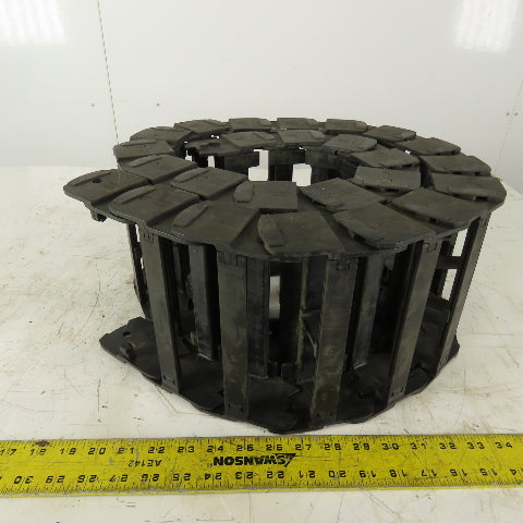Igus 62" Long Cable Carrier Energy Chain W/Ends 6-7/8" x 1-3/4" ID