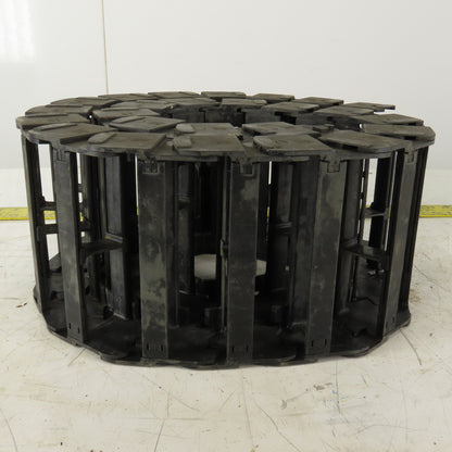 Igus 62" Long Cable Carrier Energy Chain W/Ends 6-7/8" x 1-3/4" ID