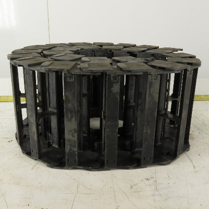Igus 62" Long Cable Carrier Energy Chain W/Ends 6-7/8" x 1-3/4" ID
