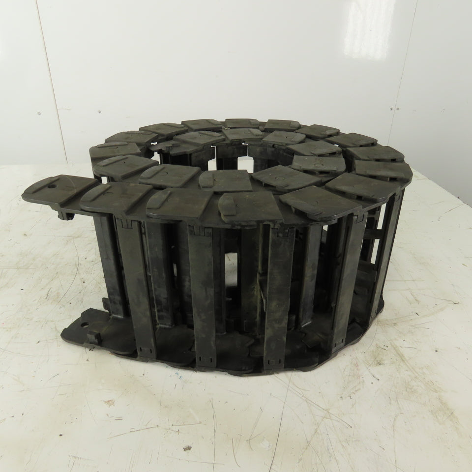 Igus 62" Long Cable Carrier Energy Chain W/Ends 6-7/8" x 1-3/4" ID